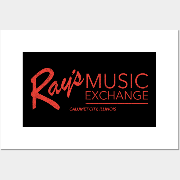 Ray's Music Exchange - Calumet City, Illinois Wall Art by BodinStreet